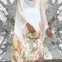 Mathilda | Stylisches, lockeres Kleid mit Rundhals und langen Ärmeln für den Sommer