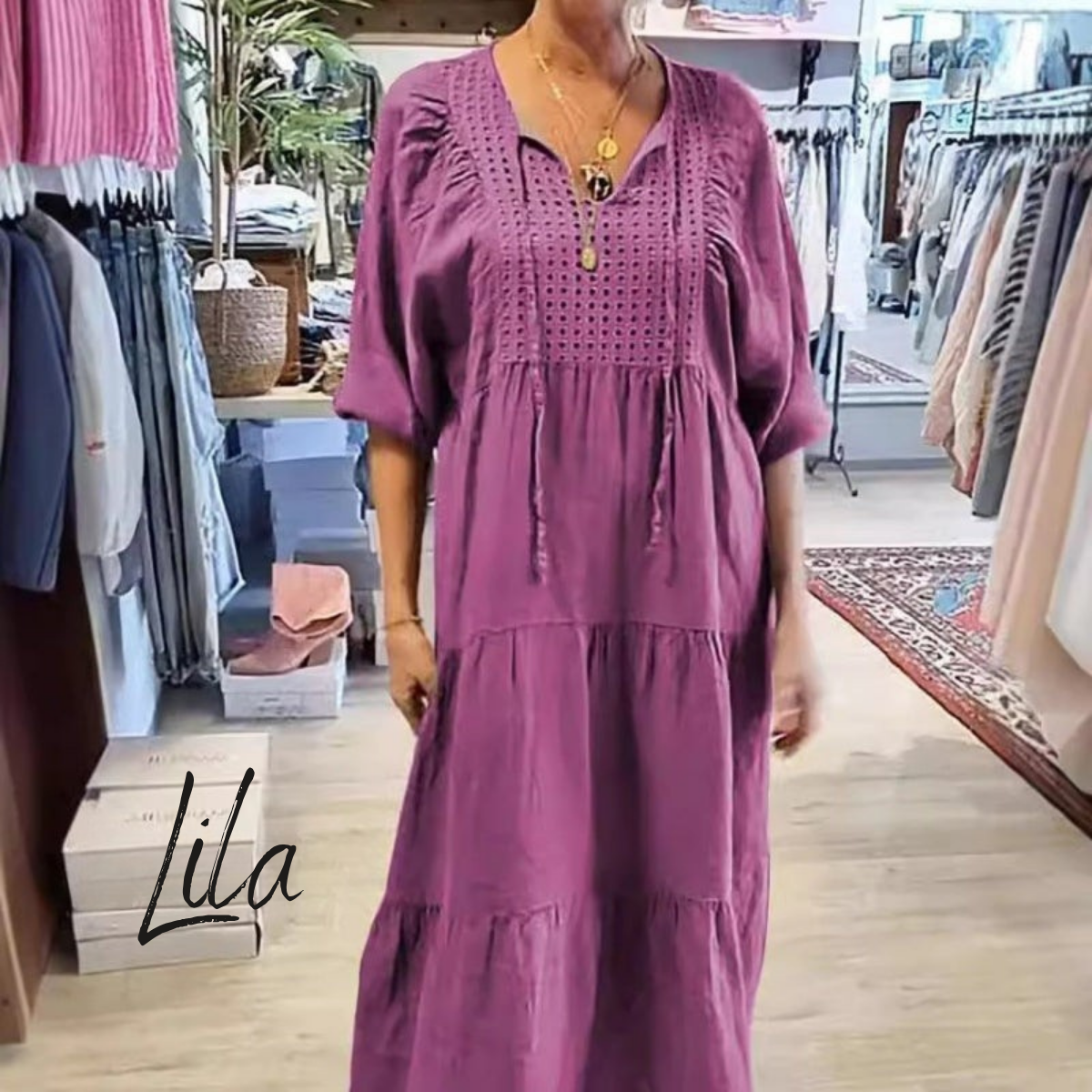 Viviana | feminines langes Kleid für besondere Ereignisse