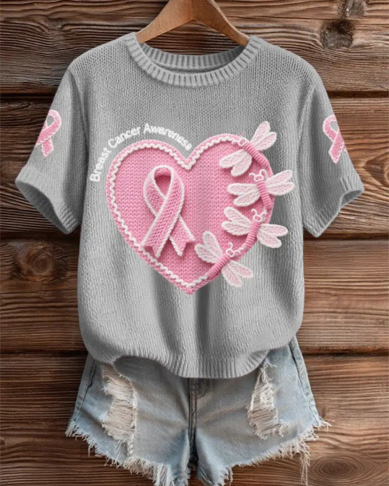 Lillian | Unterstützendes T-Shirt für Frauen, Awareness & modern