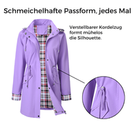 Myla™ | Funktionale Damenjacke mit Karomuster & wasserfestem Komfort
