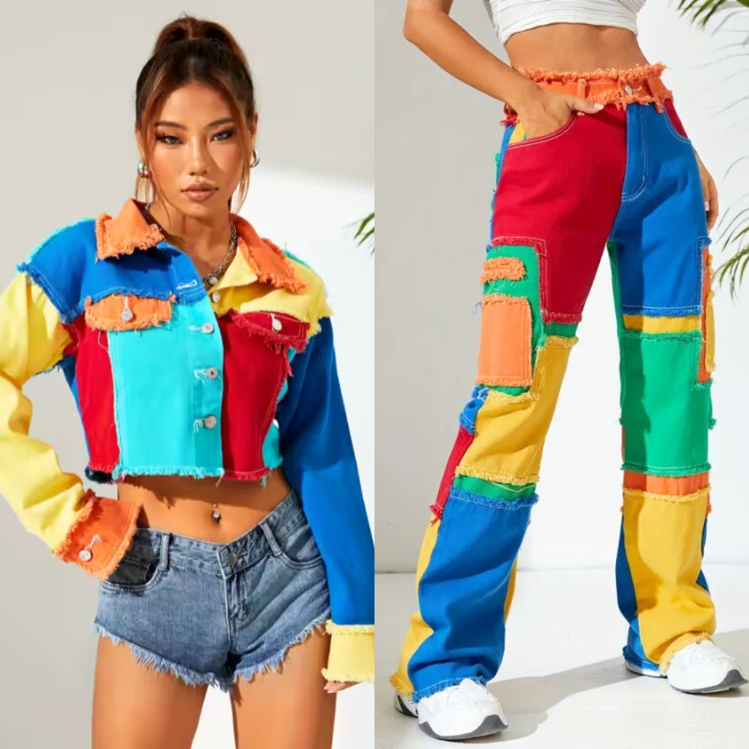 Myrana | Zeitloses Patchwork-Outfit für jeden Tag