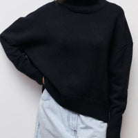 Olivia | Locker geschnittener Rollkragenpullover für Damen