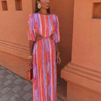 Savannah | trendiges Kleid mit eleganten Cut-Out-Details für den Abend