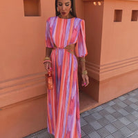 Savannah | trendiges Kleid mit eleganten Cut-Out-Details für den Abend