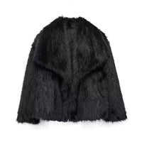 Melodie™ – Warmer Kunstpelz-Mantel