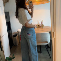 Sabela | Stylische Patch-Jeans