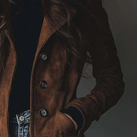 Grete | Eleganter langer Mantel