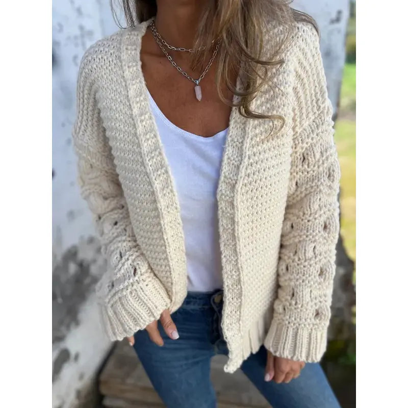 Zara™ | Strick-Cardigan mit V-Ausschnitt