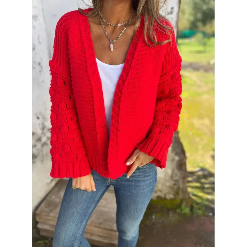 Zara™ | Strick-Cardigan mit V-Ausschnitt