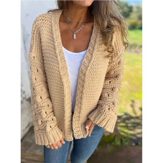 Zara™ | Strick-Cardigan mit V-Ausschnitt