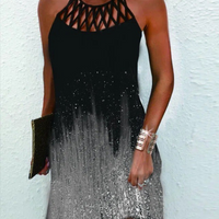 Athena | Lässiges Neckholder-Freizeitkleid für Damen