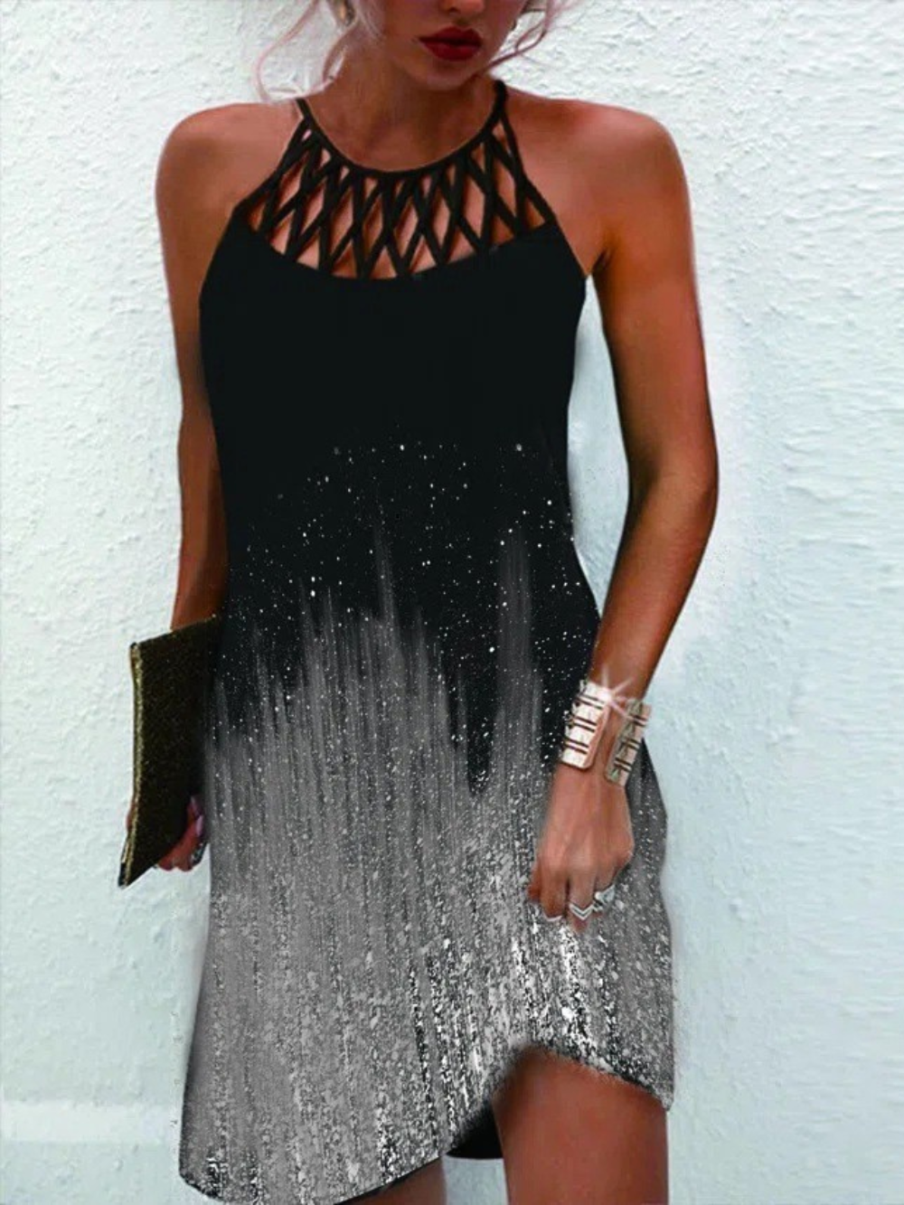 Athena | Lässiges Neckholder-Freizeitkleid für Damen