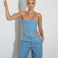 Maya | Stilvolles Frühlings-Set mit Hose