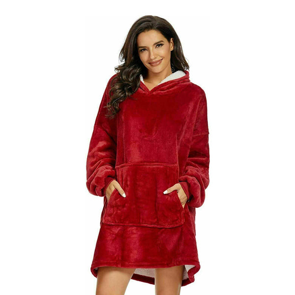 Hyzela | Oversize Decken-Hoodie