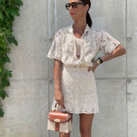 Elaina™ | Stylische Damen-Häkelbluse im Boho-Look