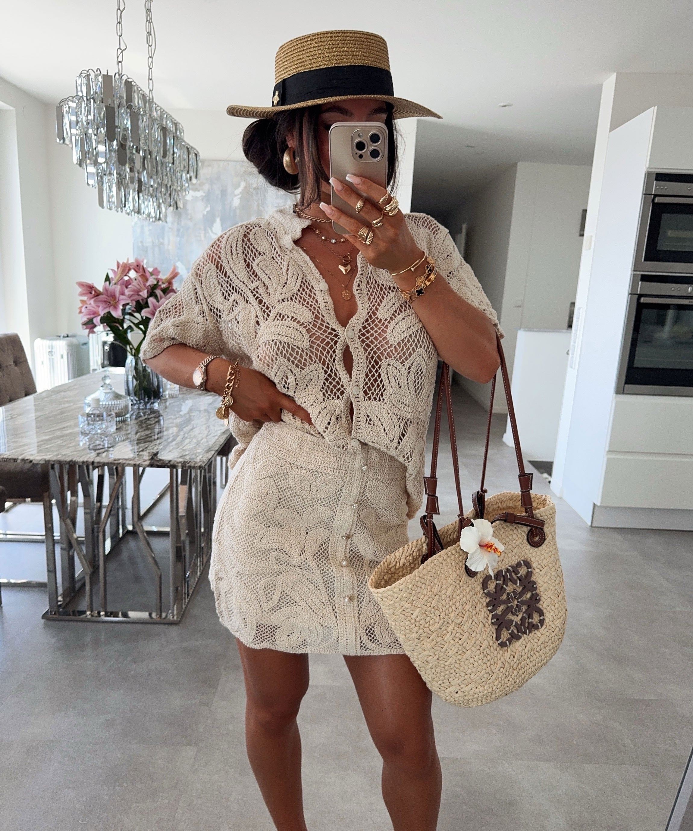 Elaina™ | Stylische Damen-Häkelbluse im Boho-Look