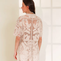 Elaina™ | Stylische Damen-Häkelbluse im Boho-Look