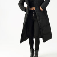 Blissa | Schwarzer Mantel