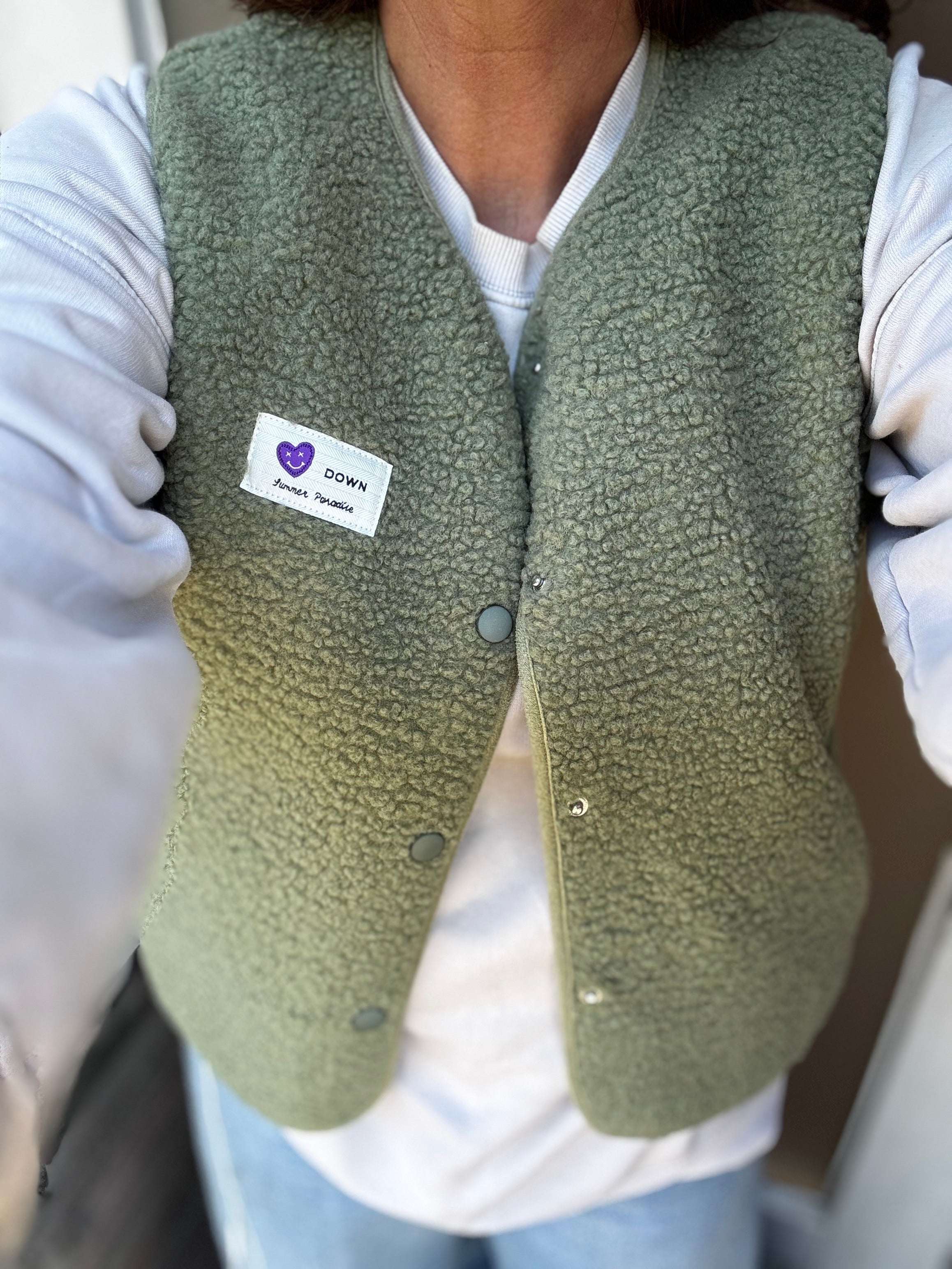 Heddy | Weste mit Herzsmile-Patch