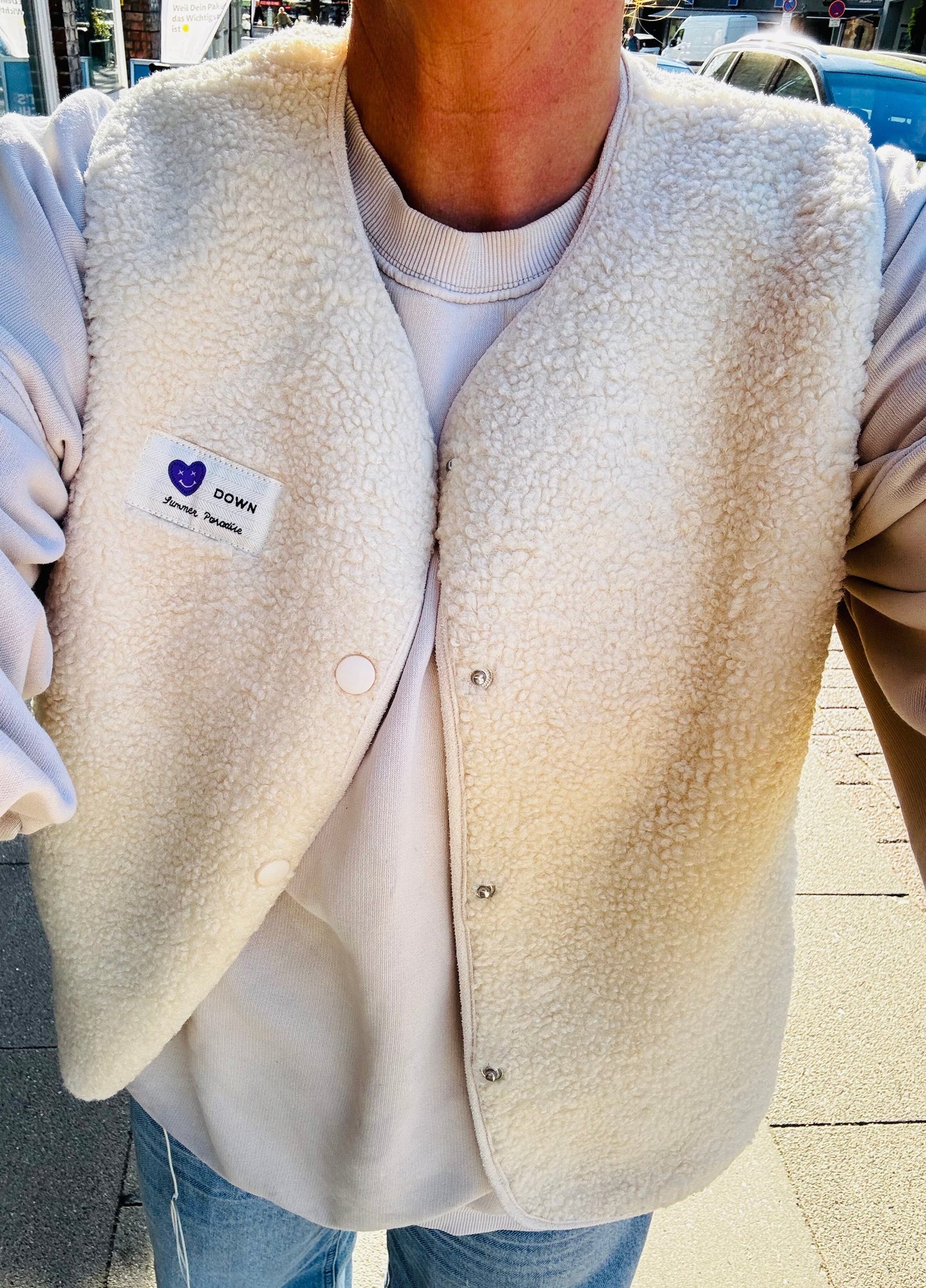 Heddy | Weste mit Herzsmile-Patch