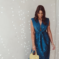 Naya | stilvolles Kleid in edlem Petrol