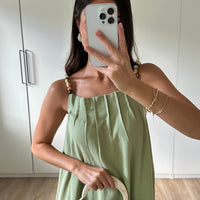 Selanie | Midikleid mit Perlen