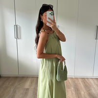 Selanie | Midikleid mit Perlen