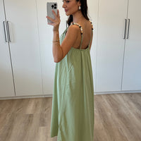 Selanie | Midikleid mit Perlen