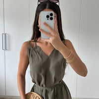 Elani | modisches Damenkleid, stilvolle Schnürung.