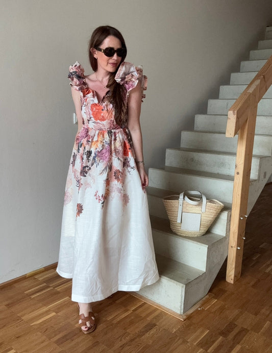 Ezra | elegantes Maxikleid für Damen