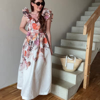 Ezra | elegantes Maxikleid für Damen