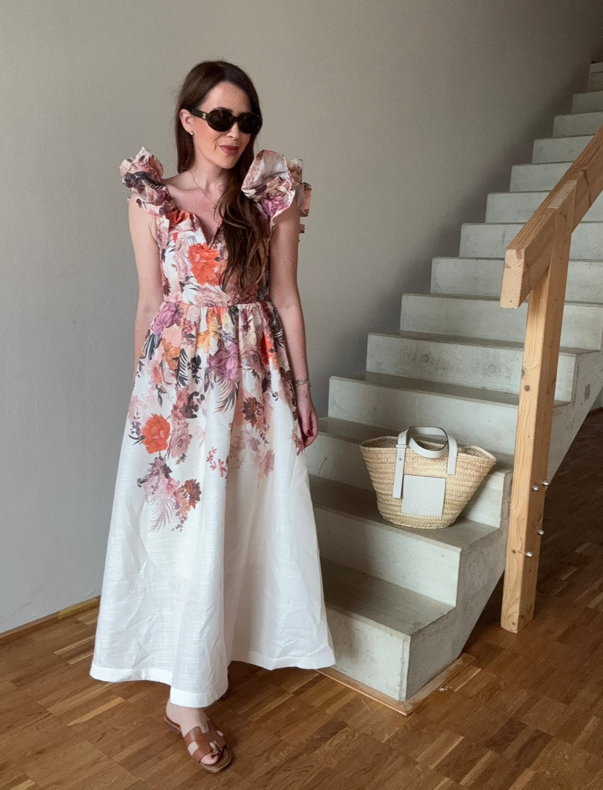 Ezra | elegantes Maxikleid für Damen