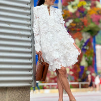 Emilia | feminines Midikleid aus feiner Spitze