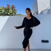 Adrianna | Stylisches Zweiteiler-Set mit Sweatshirt & Kleid