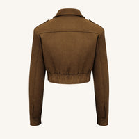 Bianca | Damenjacke aus Kunstwildleder, elegant & modern