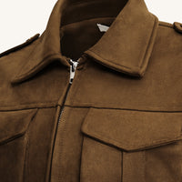 Bianca | Damenjacke aus Kunstwildleder, elegant & modern