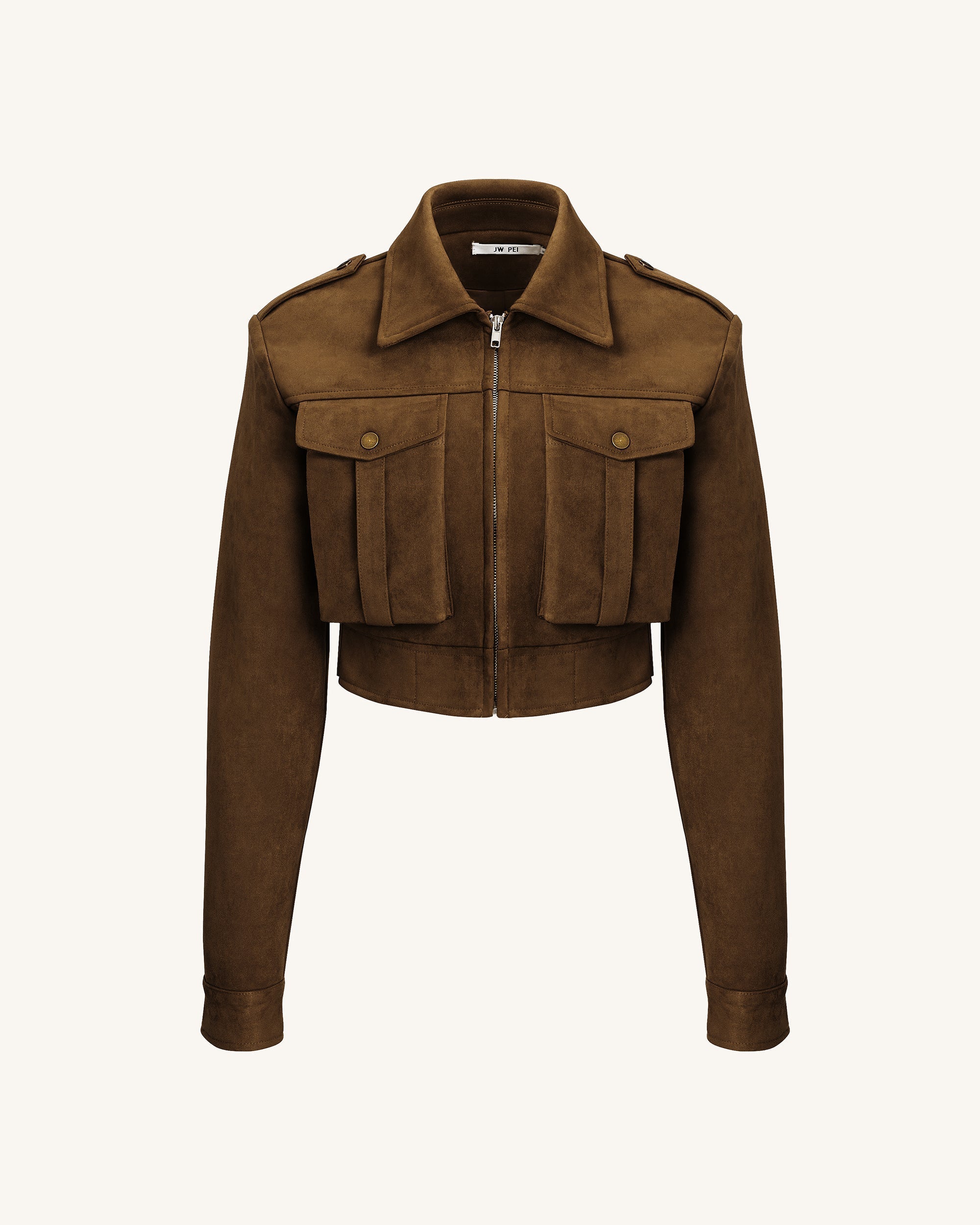 Bianca | Damenjacke aus Kunstwildleder, elegant & modern