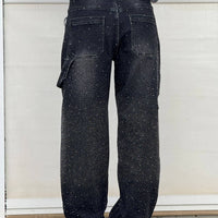 Georgie | Modische Hose mit Strass-Highlight