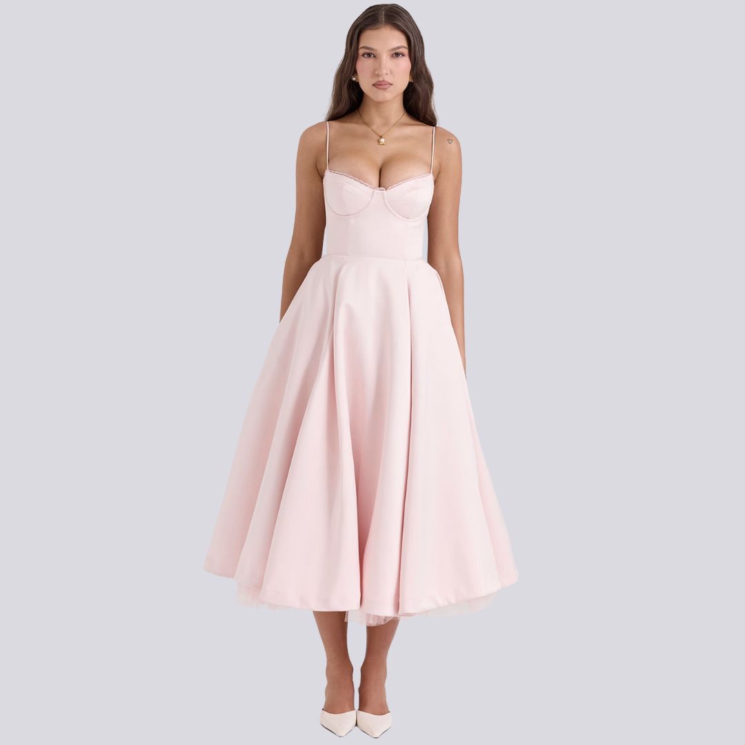 Laurhea | Feminines Maxikleid mit elegantem Schnitt