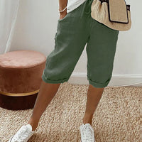 Dory | Caprihose aus Leinen für Frauen