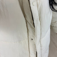 Amica | Lange Steppjacke mit hohem Kragen