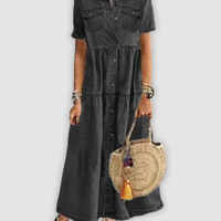 Lyla | stilvolles Jeanskleid, bequeme Passform.