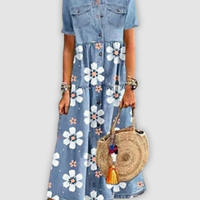 Lyla | stilvolles Jeanskleid, bequeme Passform.