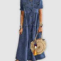 Lyla | stilvolles Jeanskleid, bequeme Passform.