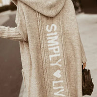 Avrea | Lange Damenstrickjacke