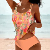 Corea | Stylischer Tankini mit modernem Druck für den Sommer