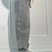 Georgie | Modische Hose mit Strass-Highlight