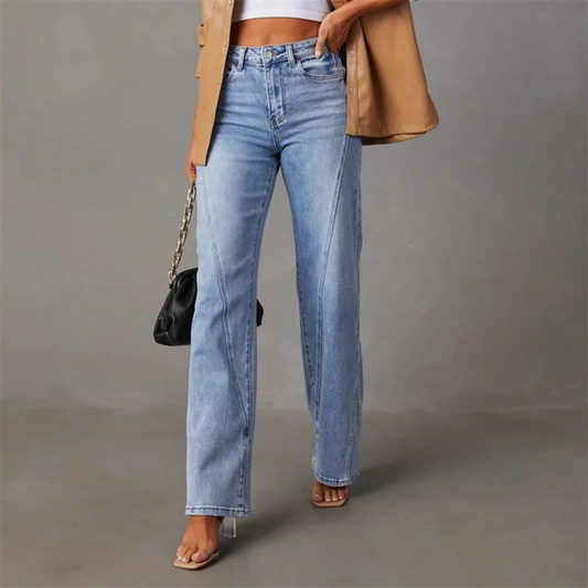 Maddy | Lässige High-Waist-Jeans im Loose Fit