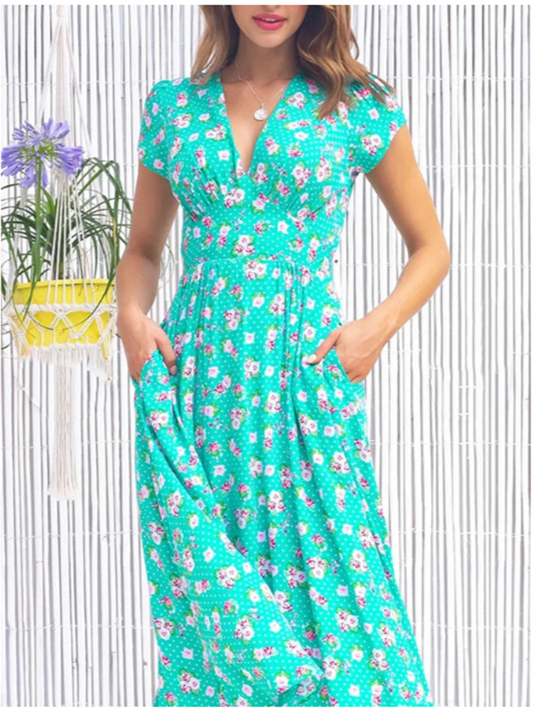 Fiena | Midikleid mit Knopfleiste