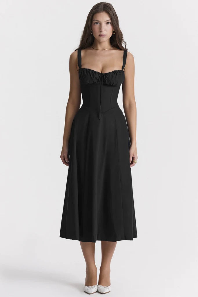 Natalie | Elegantes ärmelloses Kleid für Damen